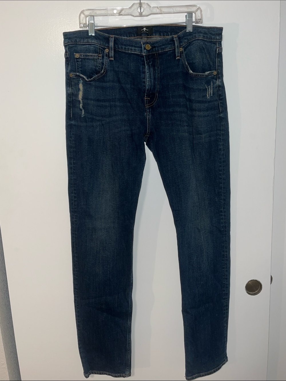 Slim Fit Men's Jeans in Dark Indigo